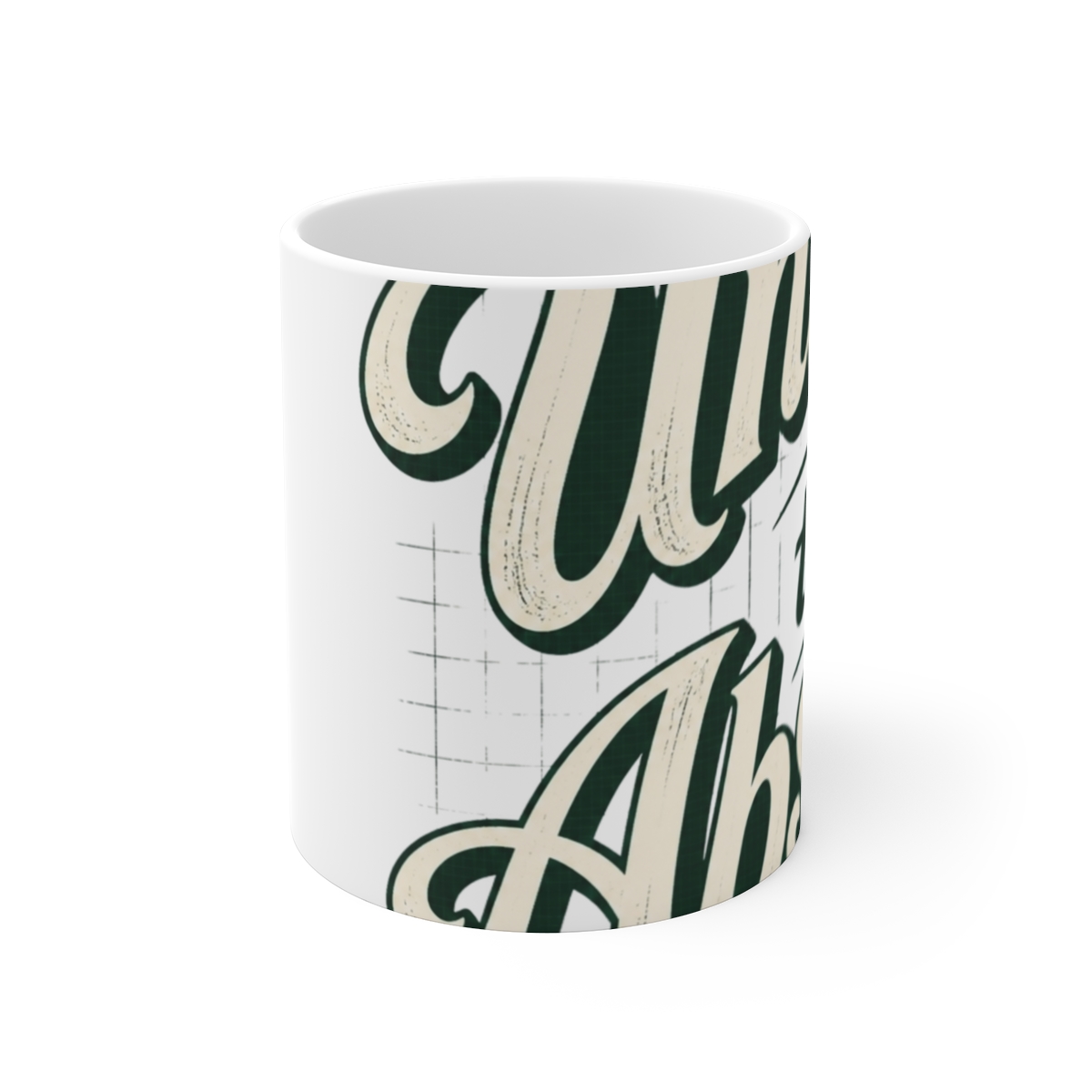 Nathan Barnatt "Unlock the Absurd" White Mug - alternate angle 1, merchandise