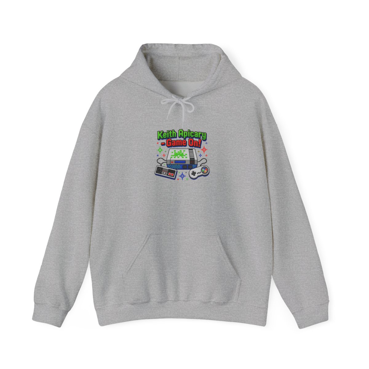 Nathan Barnatt "Keith Apicary - Game On!" Hoodie - alternate angle 2, merchandise