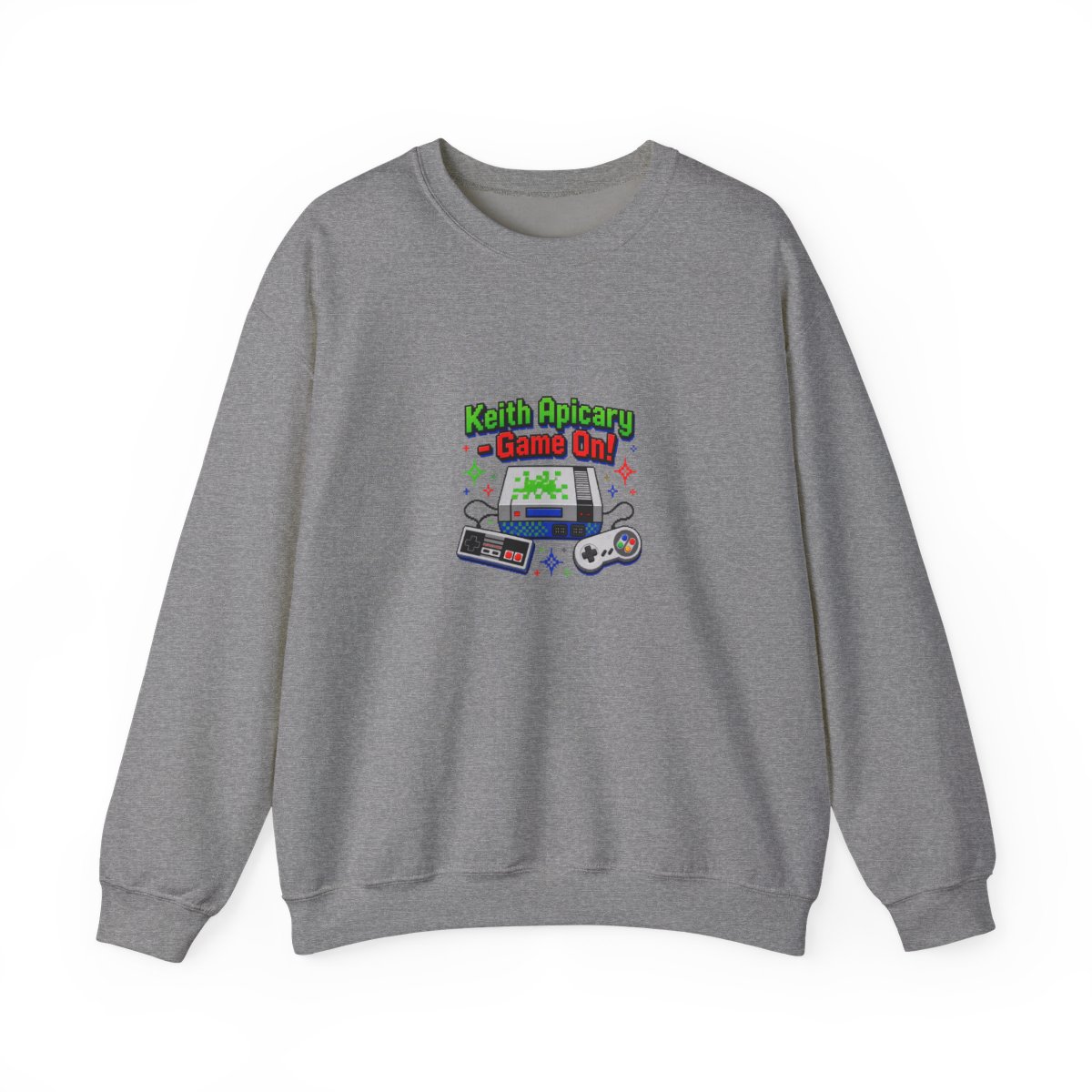 Nathan Barnatt "Keith Apicary - Game On!" Crewneck - alternate angle 3, merchandise