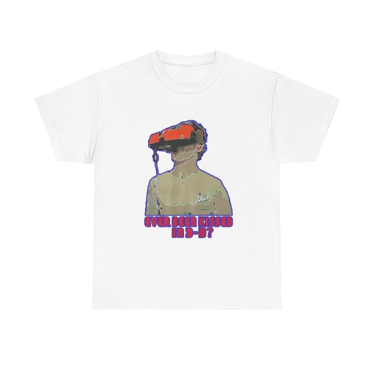 VR Headset Vintage Statue Graphic Tee | Retro Vaporwave Aesthetic Nathan Barnatt