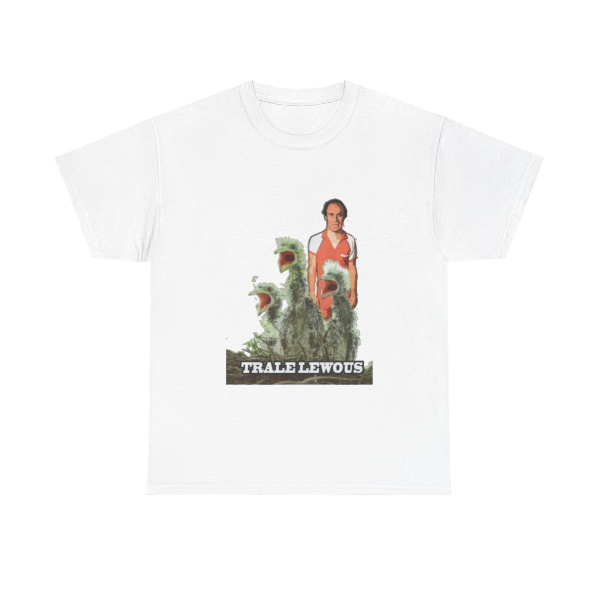 Trale Lewous character trio Tee | Dinosaur heads graphic T‑shirt Nathan Barnatt