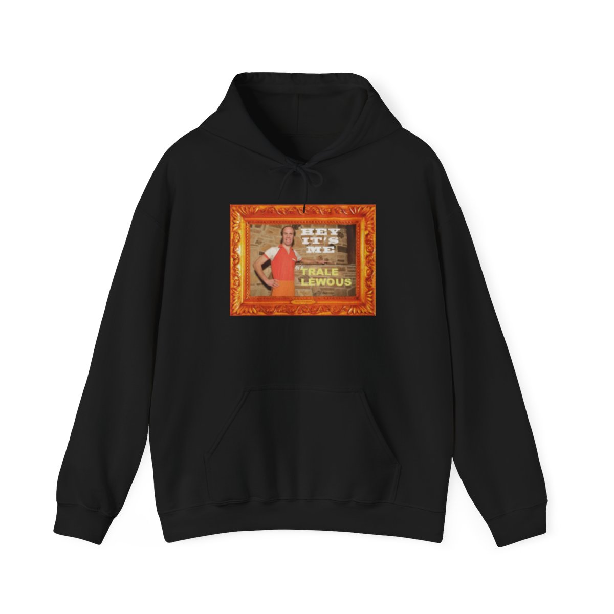 Retro Pin-Up 'Hey Baby' Poster Hoodie | Vintage Frame, Glamour Pinup Nathan Barnatt - alternate angle 2, merchandise